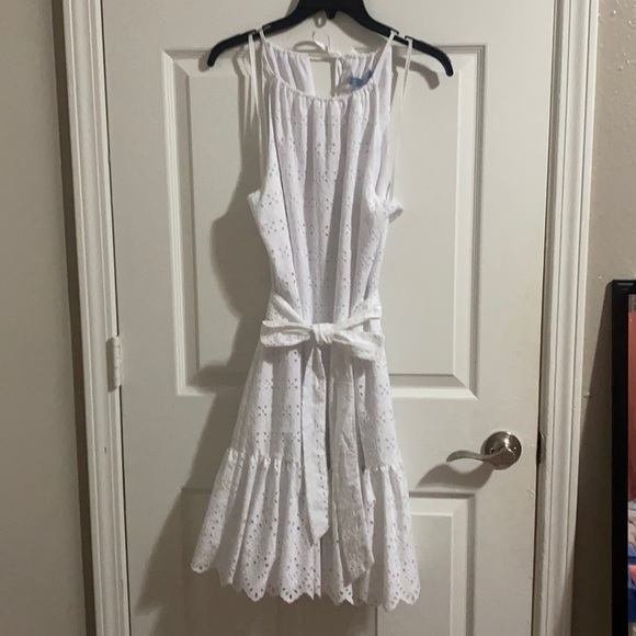 lace dress extender plus size SO SWEET ROMANCE WHITE LACE SLIP DRESS EXTENDER – Life is Chic Boutique main image 1